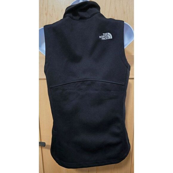 The North Face Black Full-Zip Softshell Vest Lightweight Outdoor Activewear - Picture 3 of 7